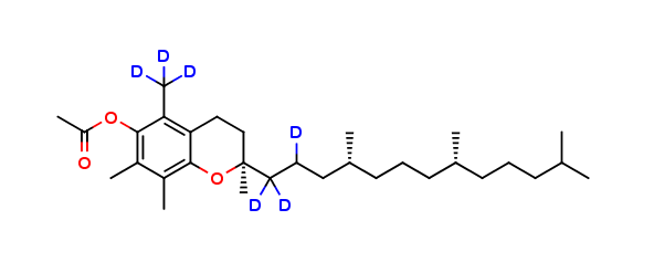 a-Tocopherol D6 Acetate