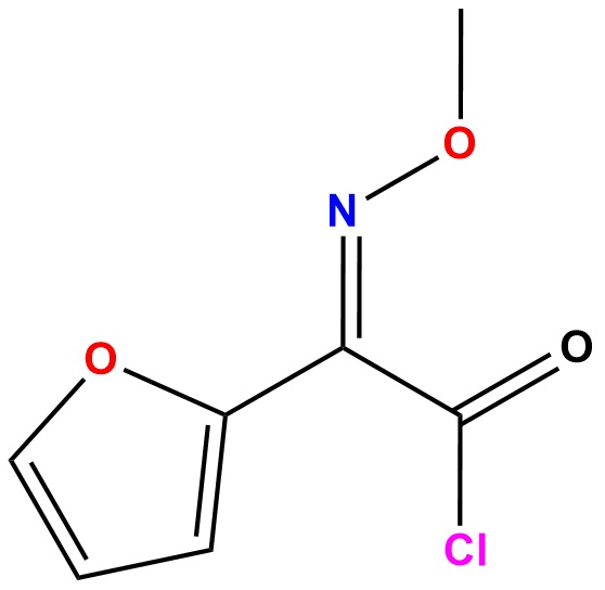 alpha-(Methoxyimino)-2-furanacetyl Chloride