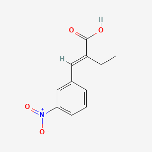 alpha-Ethyl-3-nitrocinnamic acid