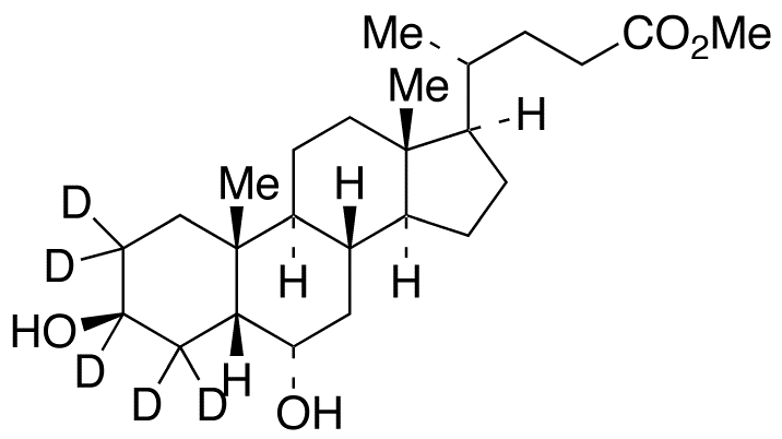 b-Hyodeoxycholic Acid-d5 Methyl Ester