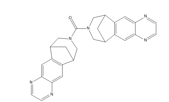 bis(6,7,9,10-tetrahydro-8H-6,10-methanoazepino[4,5-g]quinoxalin-8-yl)methanone