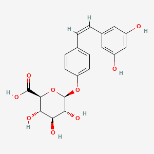 cis Resveratrol 4'-O-β-D-Glucuronide