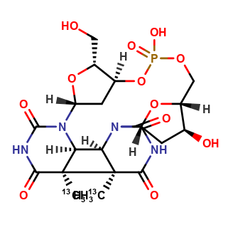 cis-syn-Thymidine Dimer-13C2