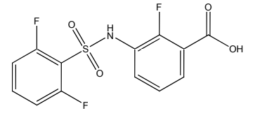 dabrafenib 2-fluorobenzoic acid impurity