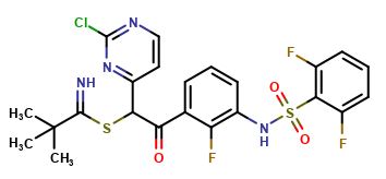 dabrafenib thiazol ring open chloro impurity