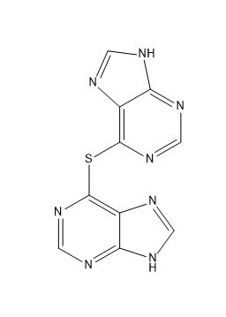 di(1H-purin-6-yl)sulfane
