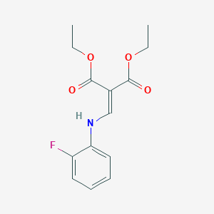 diethyl 2-[(2-fluoroanilino)methylene]malonate