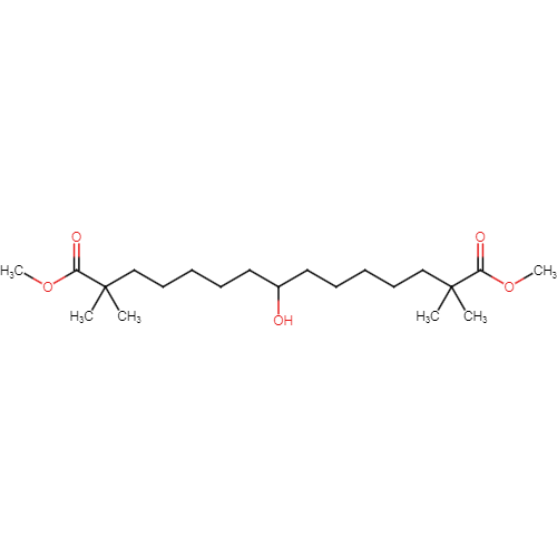 dimethyl 8-hydroxy-2,2,14,14-tetramethylpentadecanedioate
