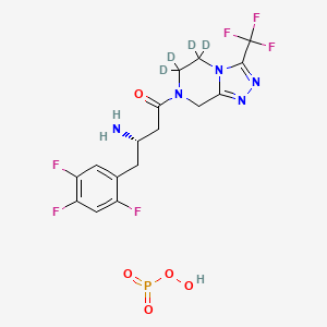 ent-Sitagliptin-d4 Phosphate