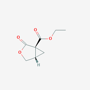 ethyl (1R,5S)-2-oxo-3-oxabicyclo[3.1.0]hexane-1-carboxylate