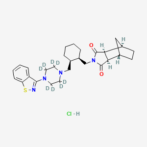 exo-cis-Lurasidone-D8 Hydrochloride