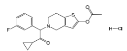 m-Fluoro Prasugrel Hydrochloride