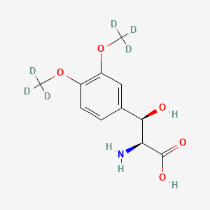 m,p-O-Dimethyl-L-threo-droxidopa-d6