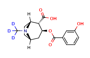 meta-Hydroxybenzoylecgonine D3