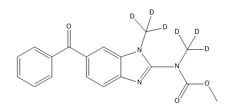 methyl (6-benzoyl-1-methyl-d3-1H-benzo[d]imidazol-2-yl)(methyl-d3)carbamate