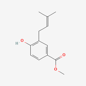 methyl 4-hydroxy-3-(3-methylbut-2-en-1-yl)benzoate