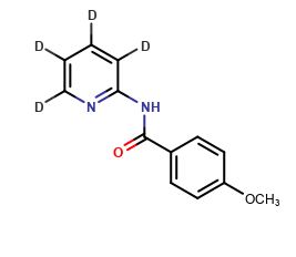 p-Anisamide, N-2-pyridyl-D4