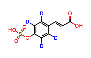 p-Coumaric Acid-d4 4-O-Sulfate