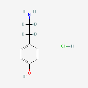 p-Tyramine-d4 Hydrochloride (ethyl-D4)