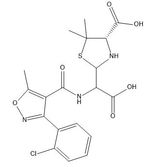 penicilloic acid of cloxacillin