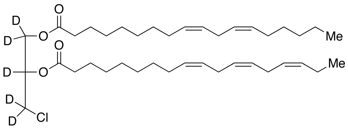 rac-1-Linoleoyl-2-linolenoyl-3-chloropropanediol-d5