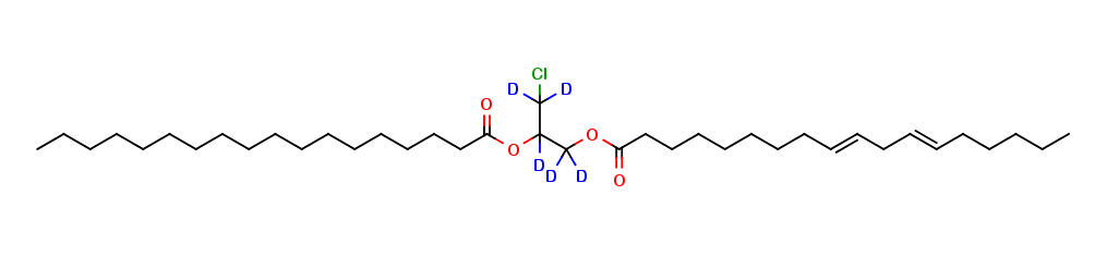 rac-1-Linoleoyl-2-stearoyl-3-chloropropanediol-d5