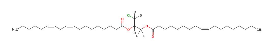 rac 1-Oleoyl-2-linolenoyl-3-chloropropanediol-d5