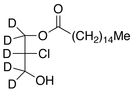 rac 1-Palmitoyl-2-chloropropanediol-d5