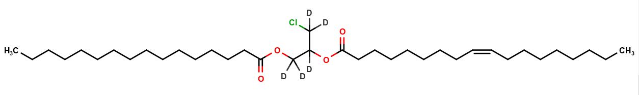 rac 1-Palmitoyl-2-oleoyl-3-chloropropanediol-d5