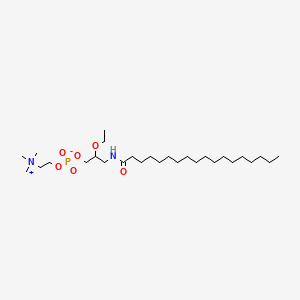 rac-3-Octadecanamido-2-ethoxypropan-1-ol Phosphocholine