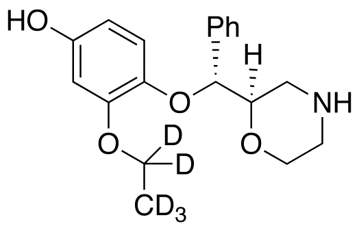 rac 4’-Hydroxy Reboxetine-d5