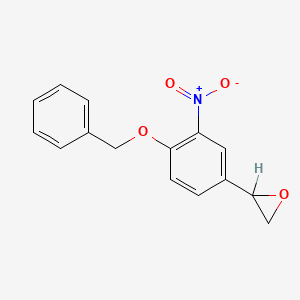 rac-4-Benzyloxy-3-nitrostyrene Oxide