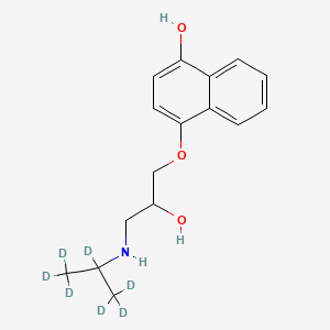 rac-4-Hydroxy Propranolol-d7