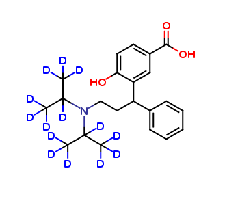 rac 5-Carboxy Tolterodine-d14