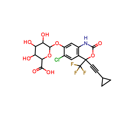 rac 7-Hydroxy Efavirenz 7-O-ß-D-Glucuronide