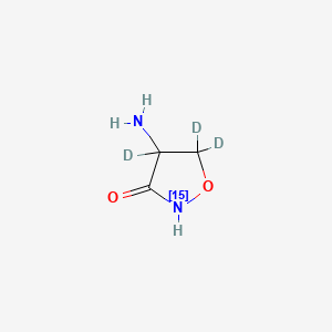 rac Cycloserine-15N,d3