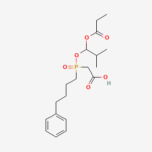 rac-Des(4-cyclohexyl-L-proline) Fosinopril Acetic Acid