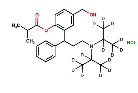 rac-Fesoterodine-d14 Hydrochloride