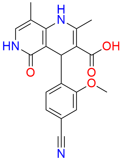 rac-Finerenone Desethyl acid impurity