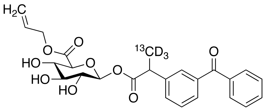 rac Ketoprofen Glucuronide Allyl Ester-13CD3
