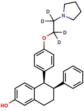 rac Lasofoxifene-D₄