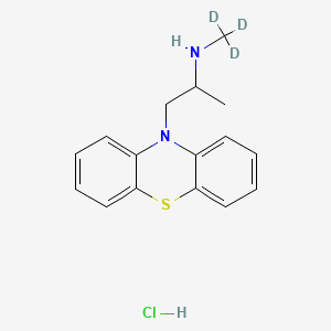 rac N-Demethyl Promethazine-d3 Hydrochloride