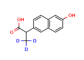 rac O-Desmethyl Naproxen D3