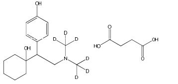 rac-O-Desmethyl Venlafaxine-D6 Succinate