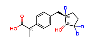 rac trans-Loxoprofen-d3 Alcohol