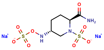 sodium ((3R,6S)-6-carbamoyl-1-sulfonatopiperidin-3-yl)amino sulfate