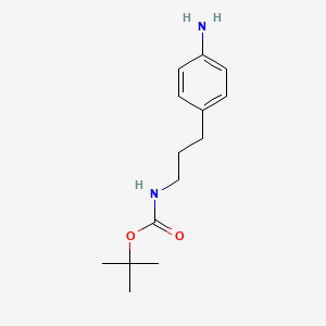 tert-Butyl [3-(4-aminophenyl)propyl]carbamate