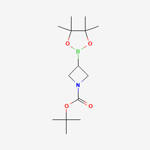 tert-Butyl 3-(4,4,5,5-tetramethyl-1,3,2-dioxaborolan-2-yl)azetidine-1-carboxylate