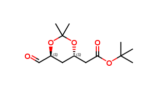 Show details of tert-butyl 2-((4S,6S)-6-formyl-2,2-dimethyl-1,3-dioxan-4-yl)acetate