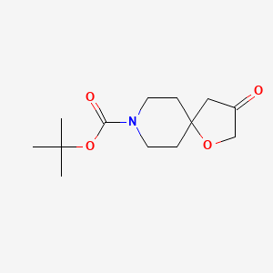 tert-butyl 3-oxo-1-oxa-8-azaspiro[4.5]decane-8-carboxylate